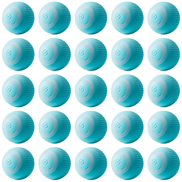 Kuymtek Smart Cat Ball Interactivos Automático Rolling Cat Teaser Productos para (Azul)