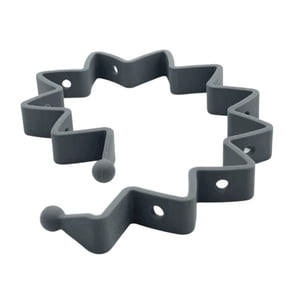Busy Baby Toy Bungee Strap, Food-Grade Silicone, Pewter