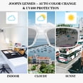 thumbnail image 6 of Joopin Photochromic Blue Light Blocking Glasses for Men Women Color Change Sunglasses Multi-use Eyeglasses, 6 of 9