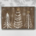 thumbnail image 3 of Barnwood Wonderland Collection A - Framed Gallery Wrapped Holiday Canvas - 17 x 25 - Silver Frame, 3 of 9