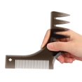 thumbnail image 2 of Khall Beard Styling Comb,2pcs Professional Beard Shaping Comb Men Beard Trimming Guide Beard Hair Styling Tool,Beard Shaping Comb, 2 of 8