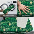 thumbnail image 3 of Pofeuu St Patrick's Day9 Print Flannel Doormats Rug16"x24"Rug Washable Doormats Indoor Outdoor Rugs for Layered Front Door Mats, Porch, Kitchen, Entryway, 3 of 7