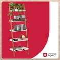 thumbnail image 1 of Universal Expert Remus Ladder Bookshelf Modern Oak and White, 1 of 10