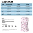 thumbnail image 4 of Bixox Men's Rose Flowers Printed Shirt Sleeveless Fitness Tank Top-Small, 4 of 5
