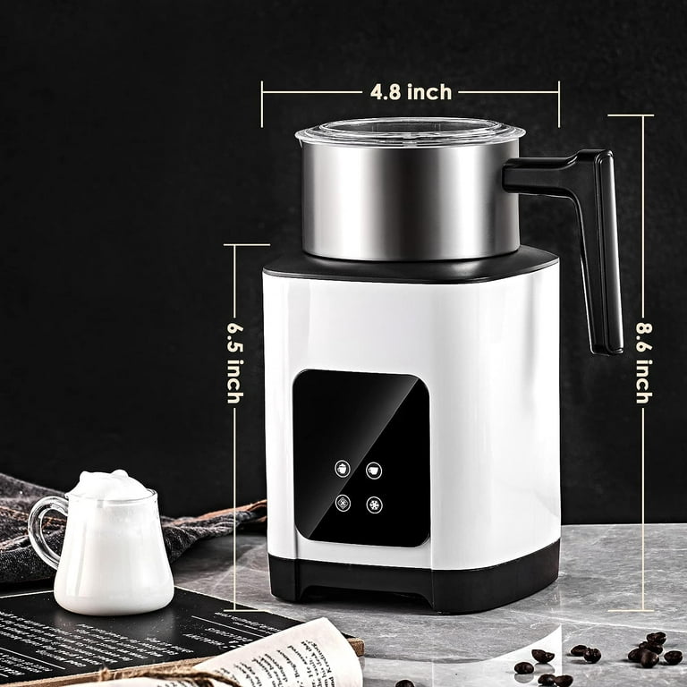 Gearup Milk Frother 4in1 Multifunction for Coffee, Detachable Electric Milk  Frother and Steamer, Soft Hot/Cold Foam, For Latte, Cappuccino, Macchiato 