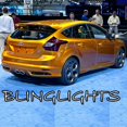 thumbnail image 1 of For 2012-2014 Ford Focus Hatch Tint Smoke Tail Lamps Lights Overlays Film Protection, 1 of 3