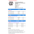 thumbnail image 2 of Front Brake Pad and Rotor Kit - Compatible with 1995 - 2000 Chevy Tahoe GAS 1996 1997 1998 1999, 2 of 2
