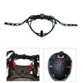 thumbnail image 4 of Sistema de retención de casco Bicicleta Negro Accesorios ajustables Ciclo de nylon para ejercicio al aire libre Mujeres Ciclismo , Soledad sistema de retención, 4 of 9