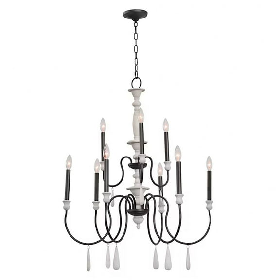 90202/9-Elk Home-Brownell - 9 Light Chandelier-33 Inches Tall and 30 Inches Wide