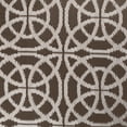 thumbnail image 2 of Design Imports CAMZ38838 4 x 6 Pi Cercle Infini Brun Foncé Tapis d'Extérieur, 2 of 2