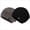 Black+KhakiMix, variant on 2 Pack Women's Oversized Fleece Lined Slouchy Beanie, Striped Knit Winter Hat with Ear Protection, Windproof Warm Hat for Large Head 21.65"-23.62"