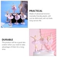 thumbnail image 3 of FELTECHELECTR 6 figuras de ballet para decoración de tartas de niña, de plástico, para niñas., 3 of 6