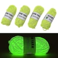 thumbnail image 1 of 5 rollos de hilo que brilla en la oscuridad, hilo brillante para manualidades, herramienta de costura, 1 of 5