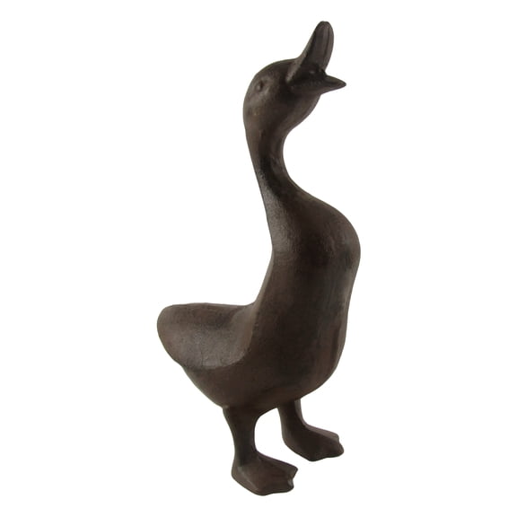 Treasure Gurus Metal Duck Garden Statue Figurine Pond Ornament/Yard Art Rustic Outdoor Decor