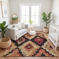 thumbnail image 7 of Addison Rugs Mayfield Premium Machine Washable Transitional Aztec Rust Rectangle Rug, 10' x 14', 7 of 7