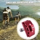 thumbnail image 1 of Cabeza de abrazaderas de tija de sillín de bicicleta Abrazaderas de tija de sillín de bicicleta de aleación de aluminio herramienta de accesorios de ciclismo de un solo clavo FLhrweasw Nuevo, 1 of 7