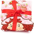 thumbnail image 6 of Strawberry Shortcake Strawberries Galore Pink Nogginz Pillow & 40x50 inch Travel Throw Set, 100% Microfiber, 6 of 7