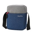 thumbnail image 1 of Bolso de mensajero Bolso de hombro impermeable de nailon Bolso bandolera al aire libre con cremallera ajustable, Azul Eigraketly AP000919-01, 1 of 7