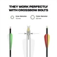 thumbnail image 3 of Ballista 8.8 mm LED Lighted Nocks for Crossbow Bolts 0.300" ID - Red, 3 of 9