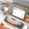2.4G Wireless Mechanical Keyboard Bluetooth Dual Mode HotSwappable
