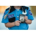 thumbnail image 3 of Insignia de policía de Dress Up America para niños: accesorios para disfrazarse de policía, insignia de policía SWAT y policía del FBI con cadena y clip para cinturón, 3 of 4