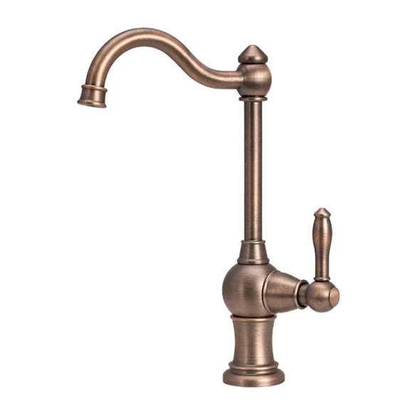 Akicon Copper One-Handle Drinking Water Filter Faucet, Solid Brass Water Purifier Faucet - Antique Bronze