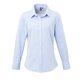 thumbnail image 1 of Premier - Camisa de manga larga microcheck para mujer (Azul Claro), 1 of 1