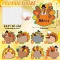 thumbnail image 2 of 54 Pcs Thanksgiving Turkey Cut-Outs Double Printed Fall Paper Decor for Thanksgiving Bulletin Board Classroom Decoration (Turkey Ripe 54), 2 of 8
