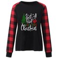 thumbnail image 4 of Offres! Aqestyerly Haut de Noël Grande Taille Mode T-Shirt Décontracté à Manches Longues Col Rond pour Femmes, 4 of 4