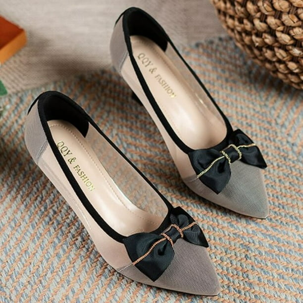 2023 Nuevo diseño Venta caliente Moda elegante Todo-fósforo Tacones altos Tacones de aguja sin espalda puntiagudos Tacones de boca baja Zapatos de mujer 38 Gao Jinjia LED