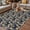 Multicolor, variant on Vintage Flower Outdoor Rug for Patio/Deck/Porch, Non-Slip Large Area Rug 6 x 9 Ft, Green Spring Floral Leaves Pastoral Birds Plants Indoor Outdoor Rugs Washable Area Rugs, Camping Rug Carpet Runner