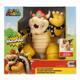 thumbnail image 7 of Super Mario Bowser Deluxe 12-Inch Interactive Action Figure with Fire Light Effect, Sound & Music, 13 Articulation Points, Battery Powered, 7 of 7