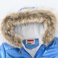 thumbnail image 4 of GYRATEDREAM Girl's Winter Coat Jacket Hooded Kids Toddler Waterproof Parka Outwear Warm Cotton Puffer Hooded Jacket for 4-10Y, 4 of 10