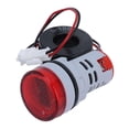 thumbnail image 2 of Digital Current Meter Ammeter Round Accurate Signal Indicator Light AC 220V AD16?22DSARed, 2 of 5