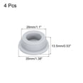 thumbnail image 2 of High Temp Silicone Plug Mount Dia 28mm/1.1 Inch T Shaped Rubber Stopper Hole Plugs for Sealing Plugs 4pcs, 2 of 6