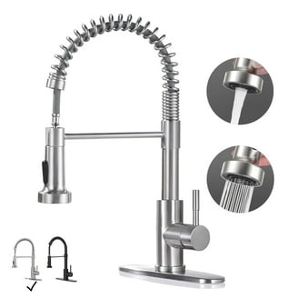 Danze Melrose D455612 Single Handle Pull Out Kitchen Faucet with