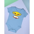 thumbnail image 3 of Alien On A Ship Bodysuit Infant -Image by Shutterstock,  12 Months, 3 of 4