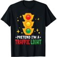 thumbnail image 1 of Traffic Light Lover Halloween Pretend I'm A Traffic Light T-Shirt - As Picture - 3XL, 1 of 2
