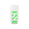 thumbnail image 3 of Samsung Silicone Cover with Strap for Samsung Galaxy S22+ (Plus) - White / Green, 3 of 6