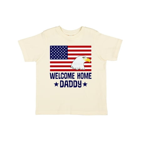 

Inktastic Military Homecoming Welcome Home Daddy Gift Toddler Boy or Toddler Girl T-Shirt