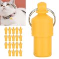 thumbnail image 4 of Cat ID Tag, Custom Dog Tags Pet ID Tags For Cats 20pcs Cat Tags Personalized AntiLost Pet ID Tags Barrel Tube Collars Name Address Identity Label Pendants For Puppy Kitten Dog, 4 of 7