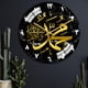 thumbnail image 4 of Reloj de pared Sunnimix 30cm Caligrafía islámica musulmán silencioso, 4 of 7