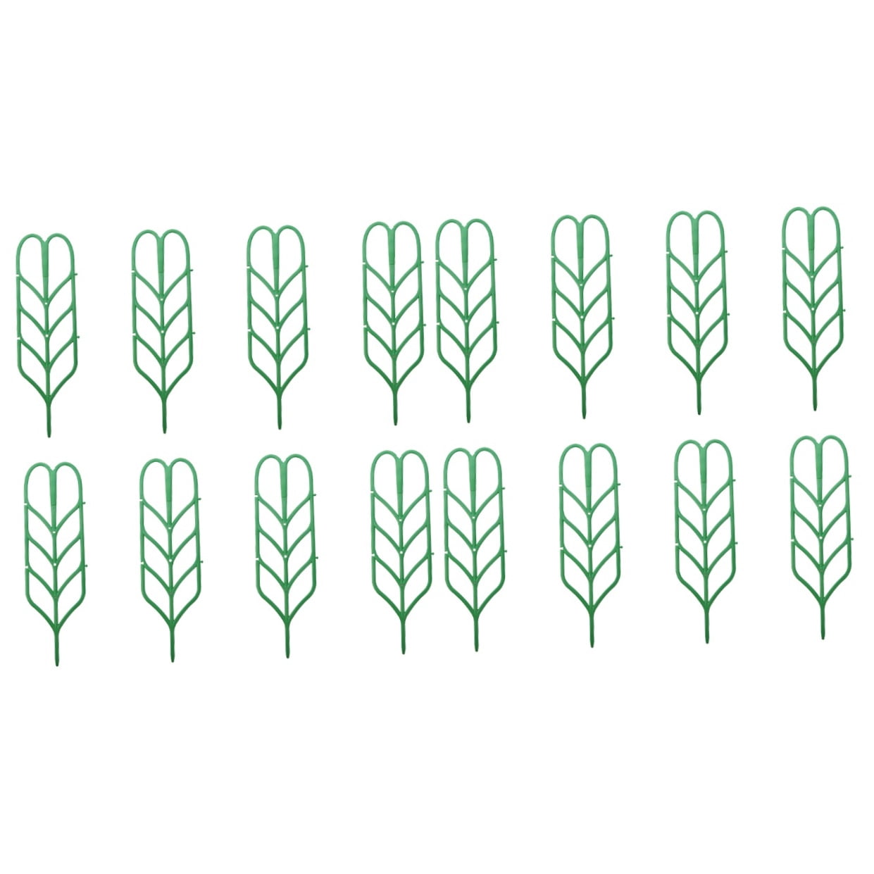 2 Pack Foldable Cucumber Trellis for Raised Bed Plant Climbing Stake Structure