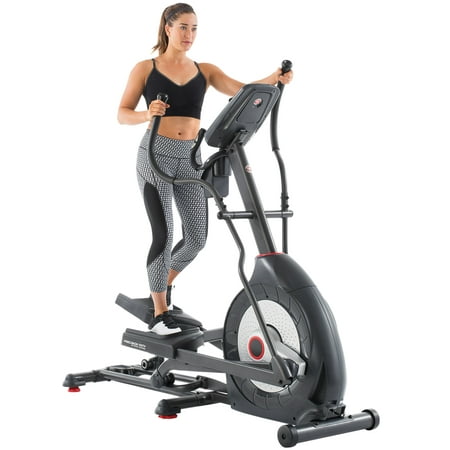 Schwinn 430 HR Enabled Elliptical Trainer with Quick Goals Tracking & 22 Workout (Best Cardio Workout Machine)