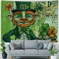 thumbnail image 4 of Orinice Leprechaun Beer Cupcake Tapestry Wall Hanging Unique Style Graphic Tapestries Home Wall Decor Art for Living Room Bedroom Apartment Farmhouse Dorm 60x50inch, 4 of 6