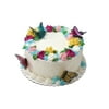 Fluttering Floral Round Cake