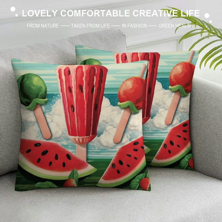 Creative New Fruit Ice Cream Pillow Creative New Fruit Ice Cream Pillow