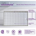 thumbnail image 3 of WOODBRIDGE Shower Base 4832-1000R 48" W x 32" W x 4" H, Right Drain, White, 3 of 6