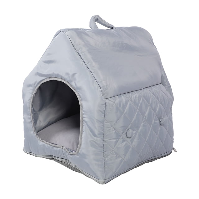 Constant Temperature Heating Pad Pet House, Built in Sensor with Overheat Prevention, All Season Use, Design for Cat Cave