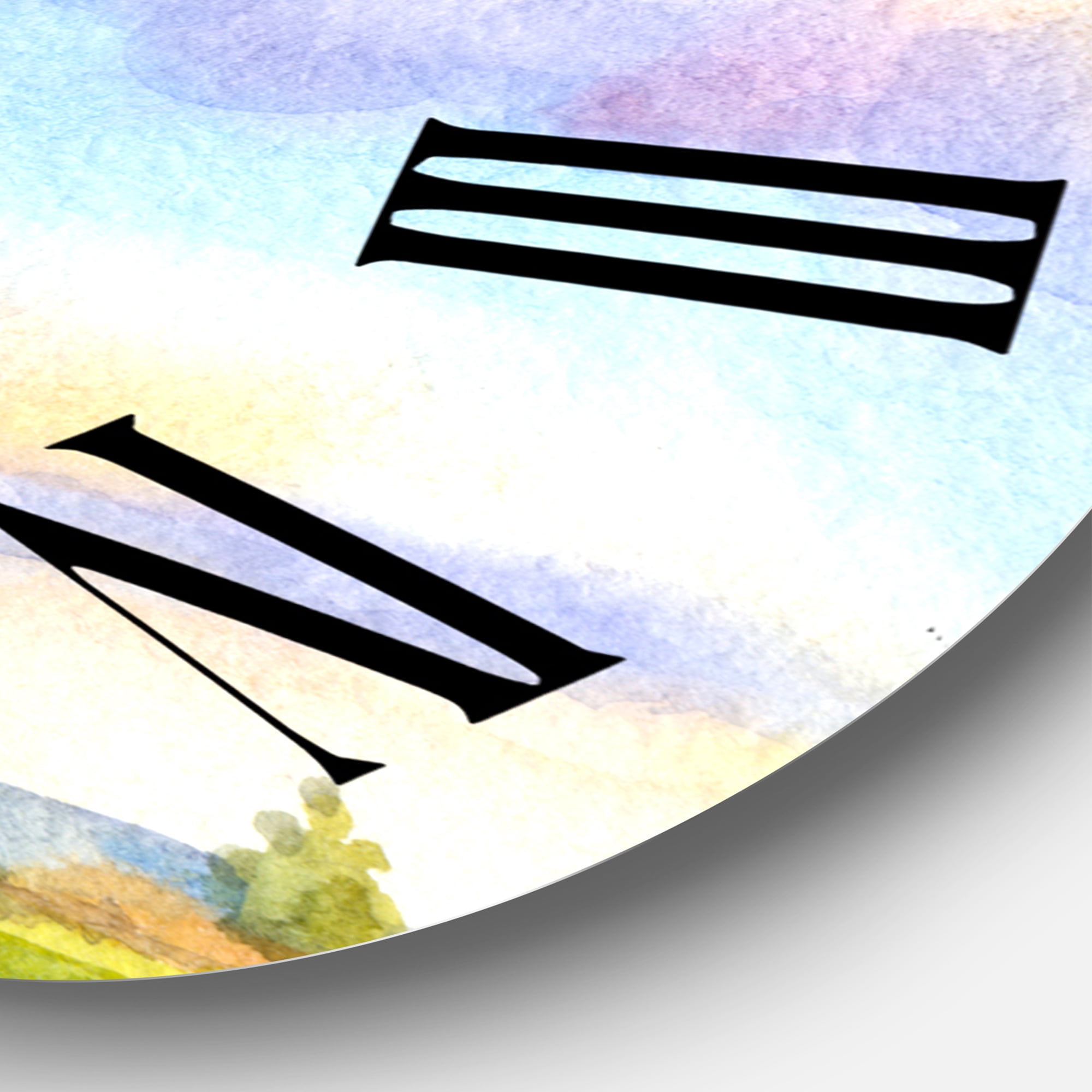 Designart 1 in Traditional Wall Clock